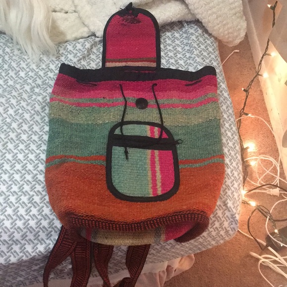 Handbags - Hippie/boho backpack from Peru!
